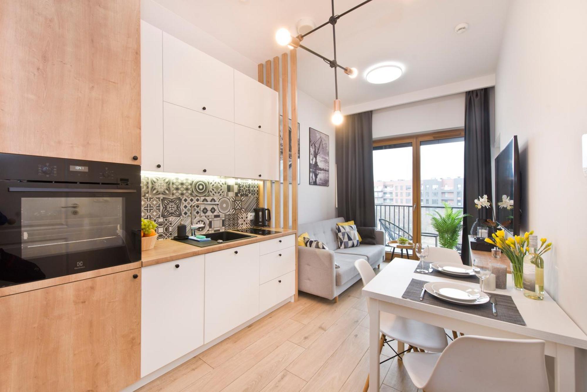 Yourapart Sienna Grobla Gdansk Bagian luar foto